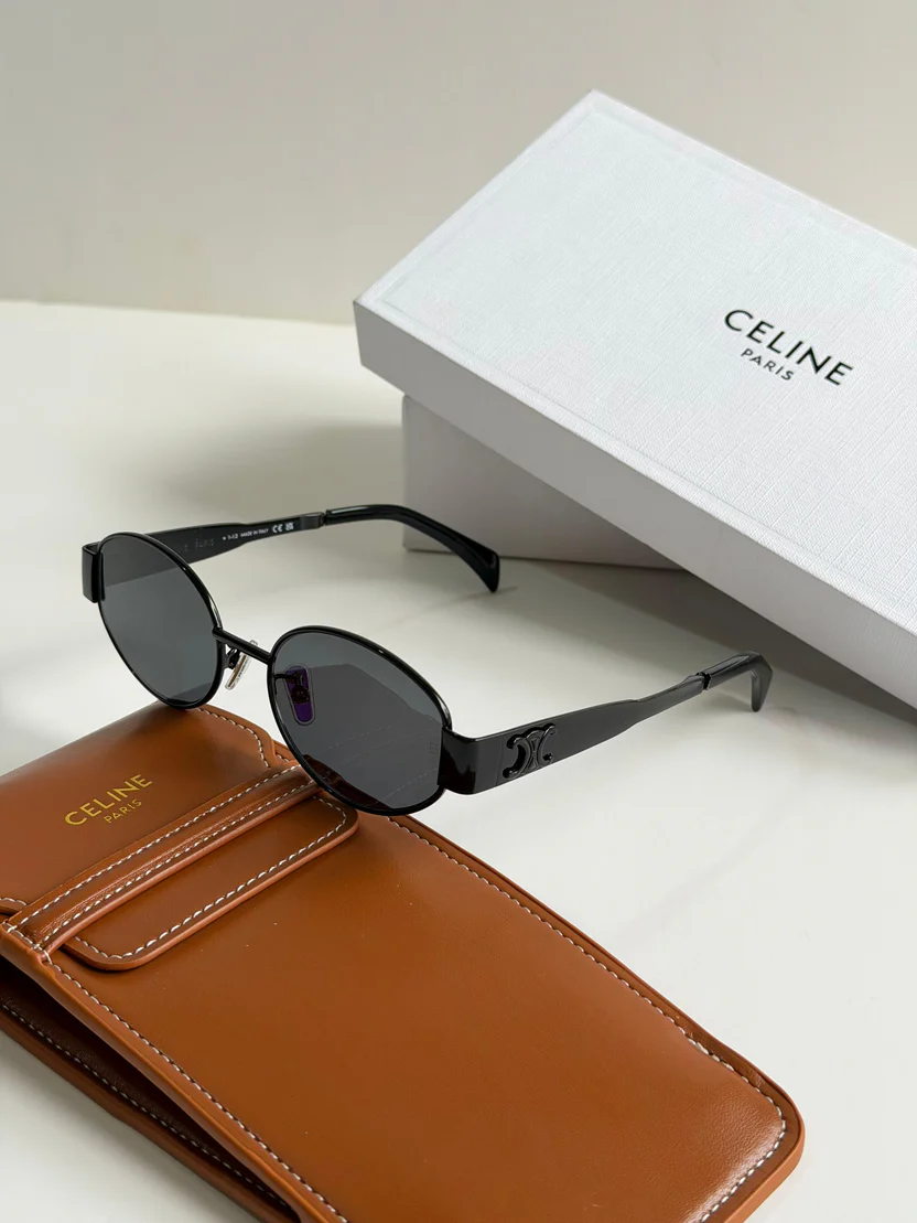 Celine Triomphe Oval Sunglasses