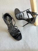 Saint Laurent Cassandra leather sandals