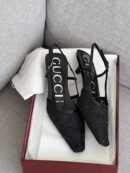 Gucci GG Crystal Slingback