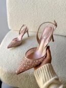 René Caovilla Embellished Pumps